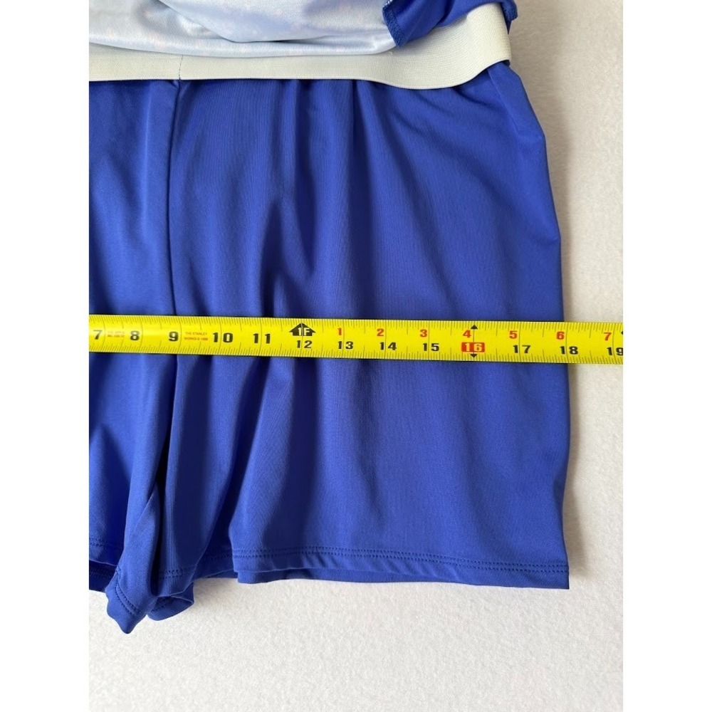 Grand Slam Performance Skort Skirt Women XL Blue Pink Print Athletic Golf Pocket - Picture 8 of 14
